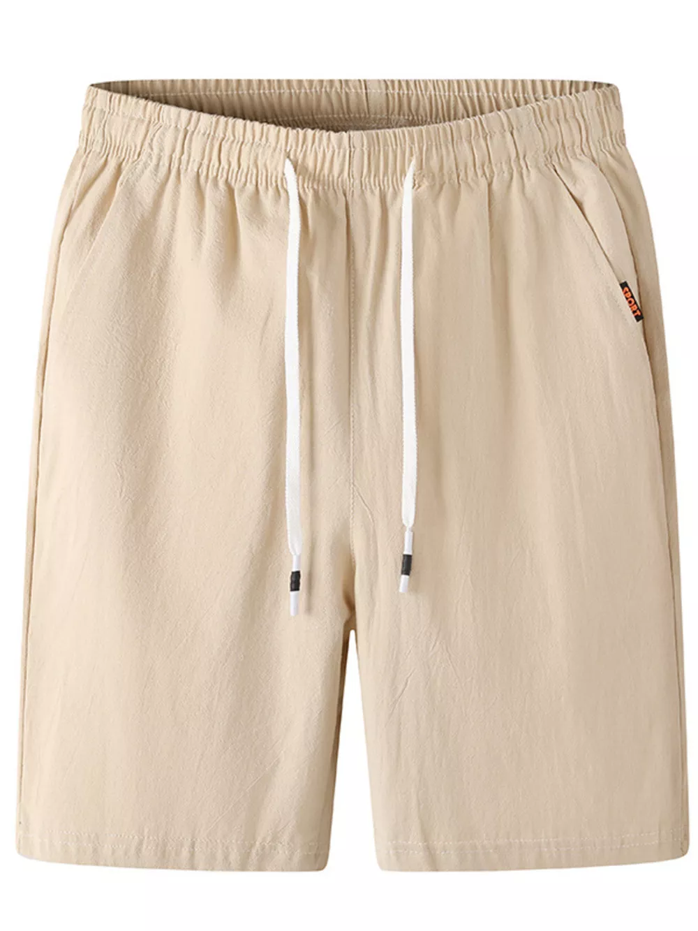 Men's Plus Size Casual Elastic Waist Drawstring Shorts, image 6