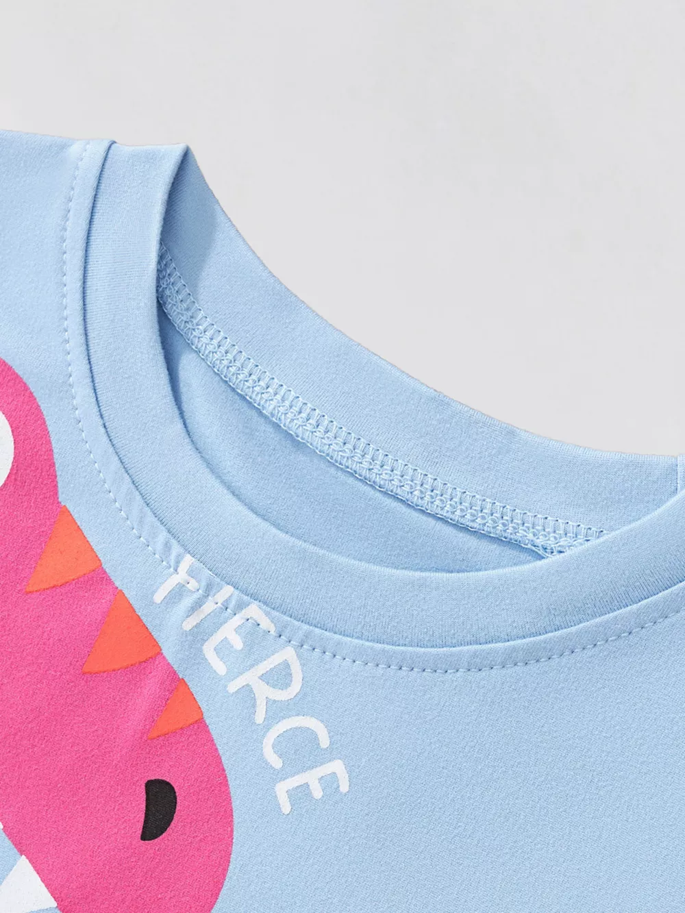 Children's Cartoon Animal Crew Neck T-Shirt, image 4
