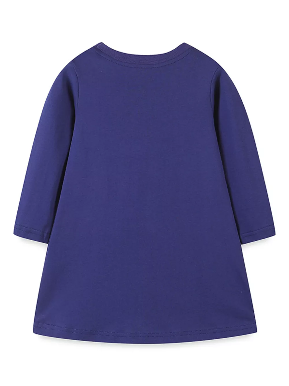 Children's Christmas Embroidered Long Sleeve Dress, image 2