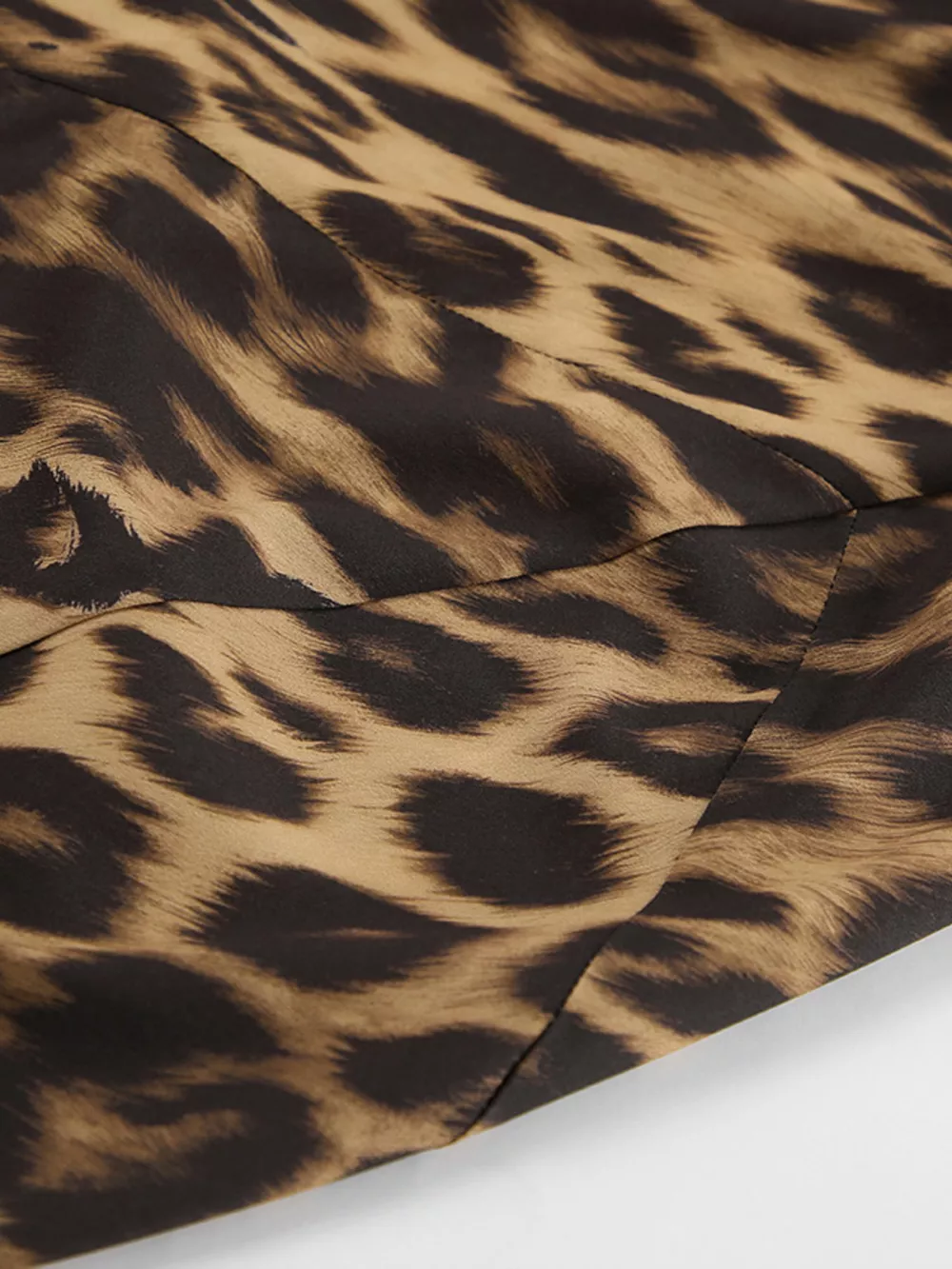 Leopard Print Bodycon Maxi Skirt, image 6