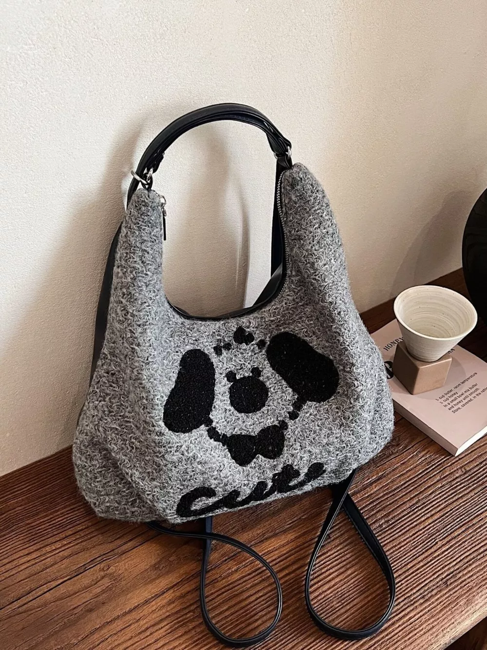 Dog Convertible Handbag