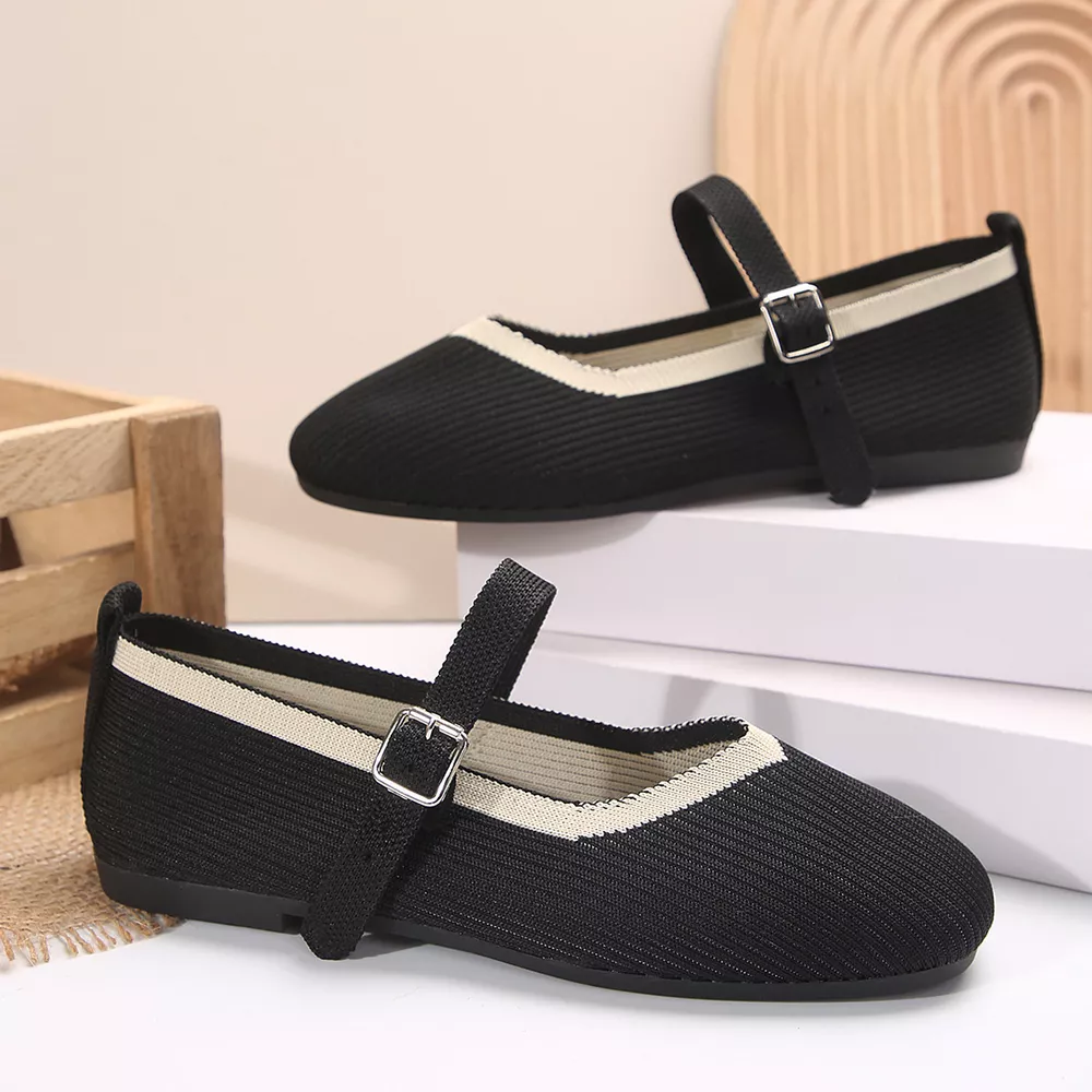 Round Toe Mesh Slip-Ons, image 17