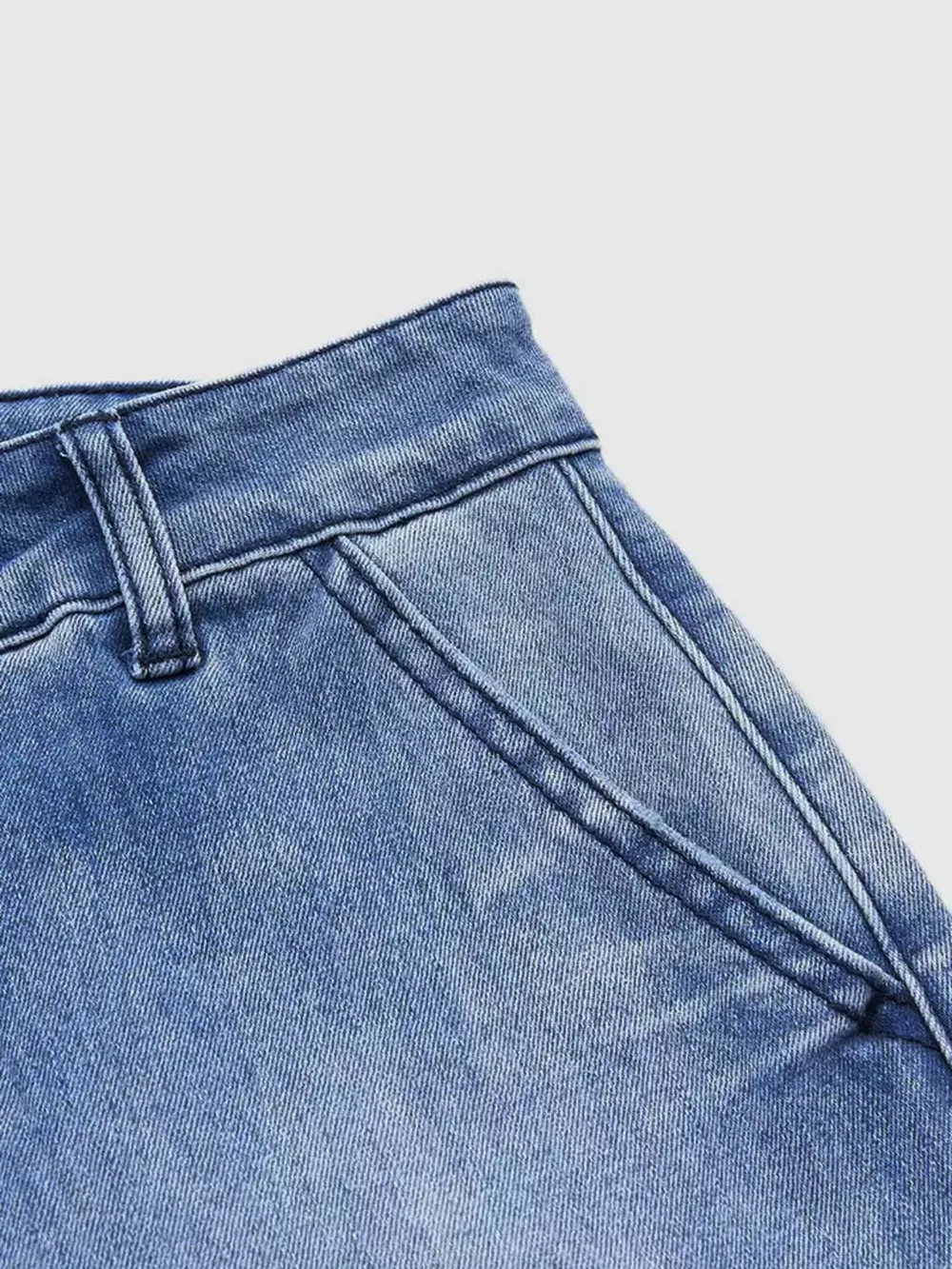 High-Waisted Relaxed Fit Jeans, image 6