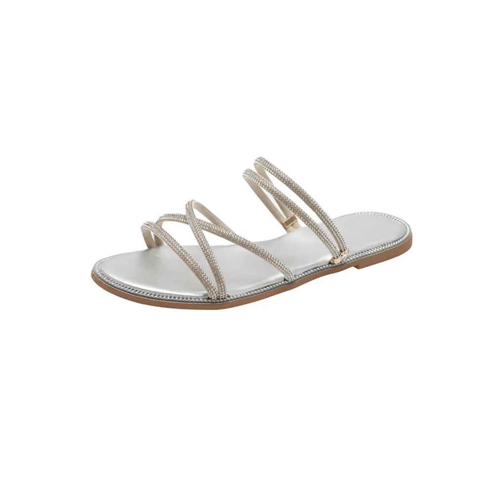 Open Toe Flats Sandals, image 18