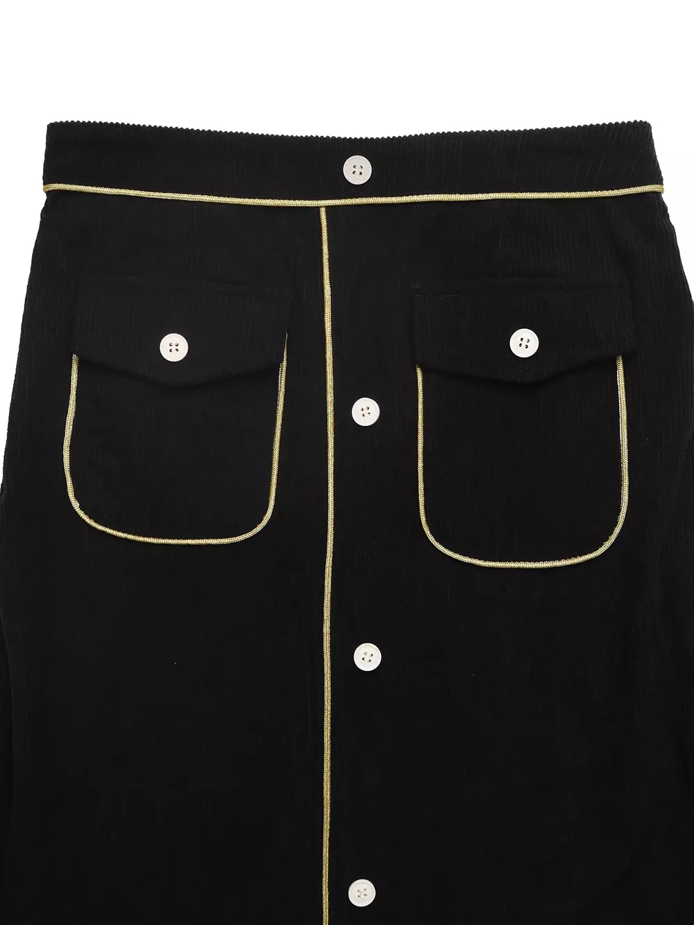 Corduroy Midi Skirt, image 8