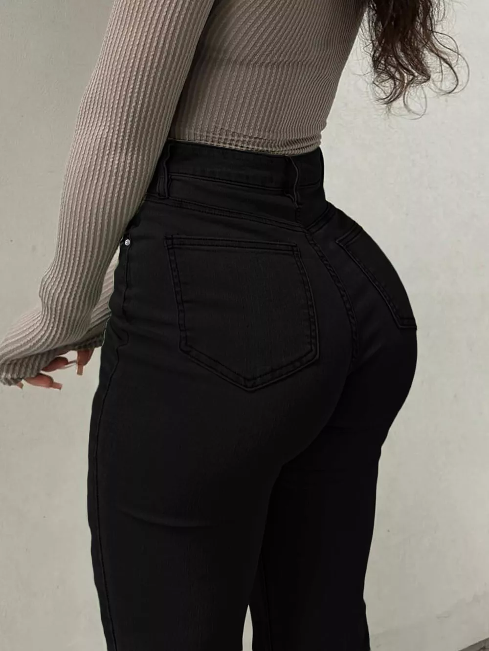High-Waisted Flare Leg Jeans, image 11
