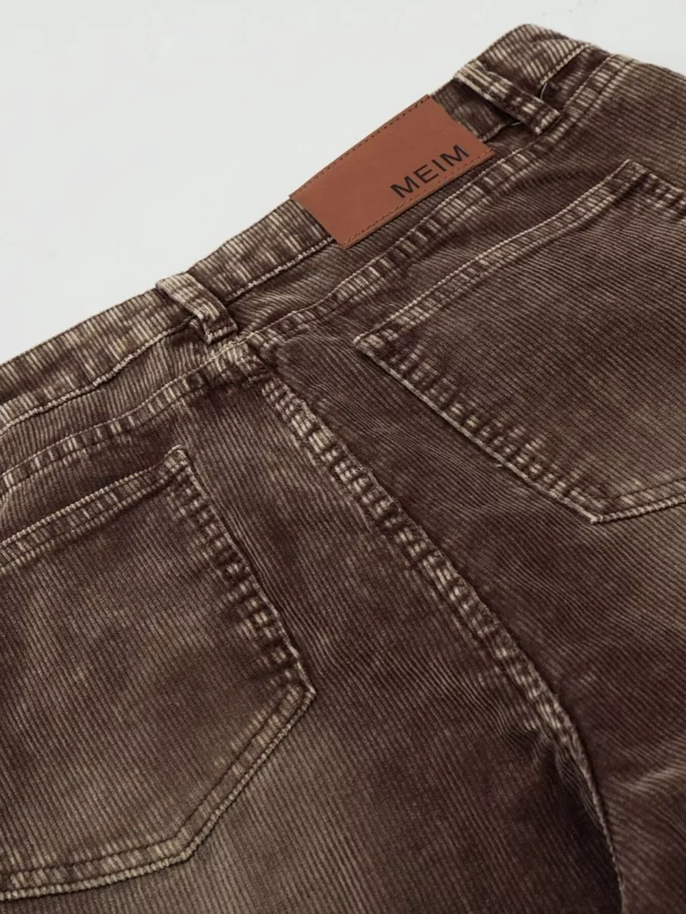 Men's Wide Leg Corduroy Pants, image 4