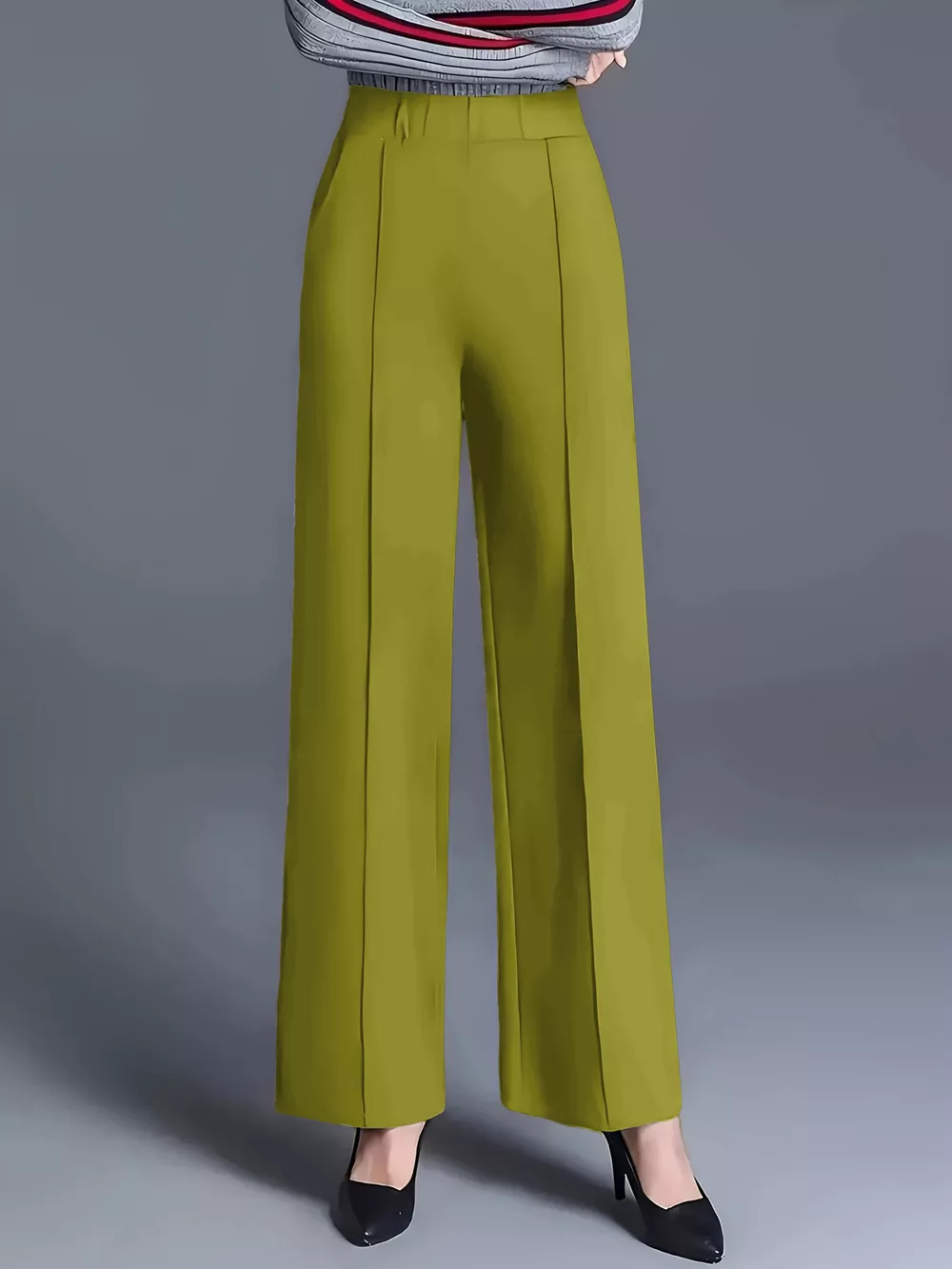 Wide Leg High Waist Pants, image 11