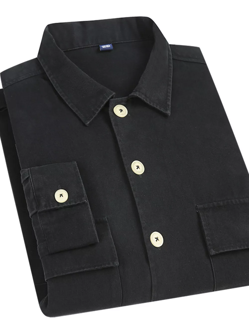 Men's Plus Size Casual Button Up Shirt, image 11