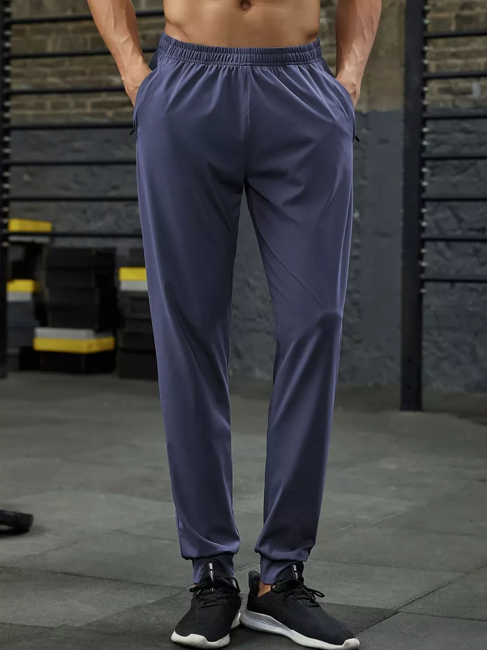 Men's Plus Size Lightweight Elastic Waist Active Pants, image 6