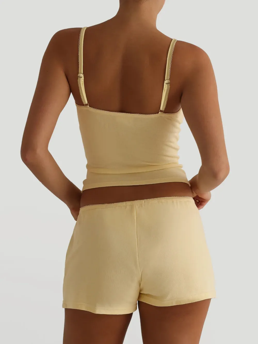V-Neck Cami and Shorts Set, image 12