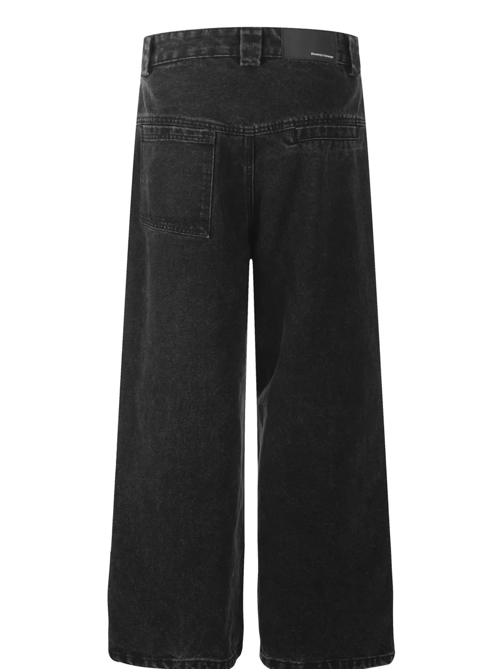 Men's Wide Leg Denim Jeans, image 3