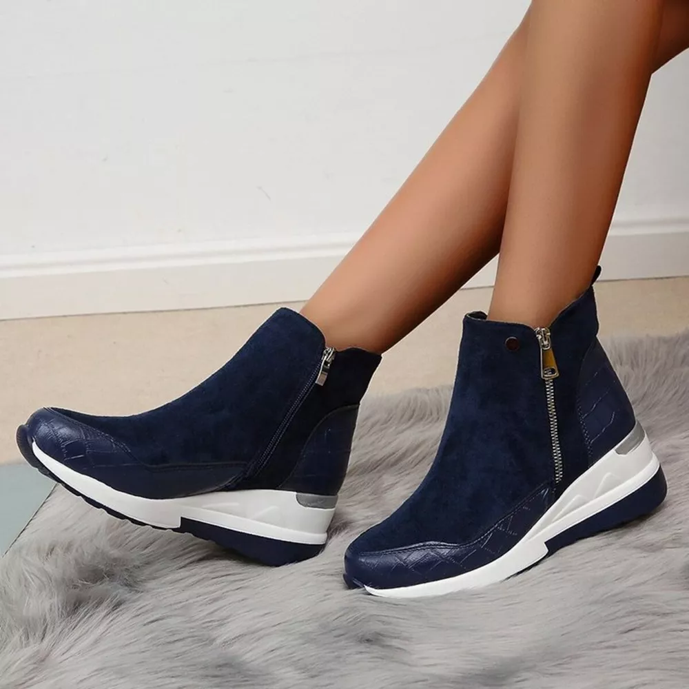 Side Zipper Ankle Boots, image 12