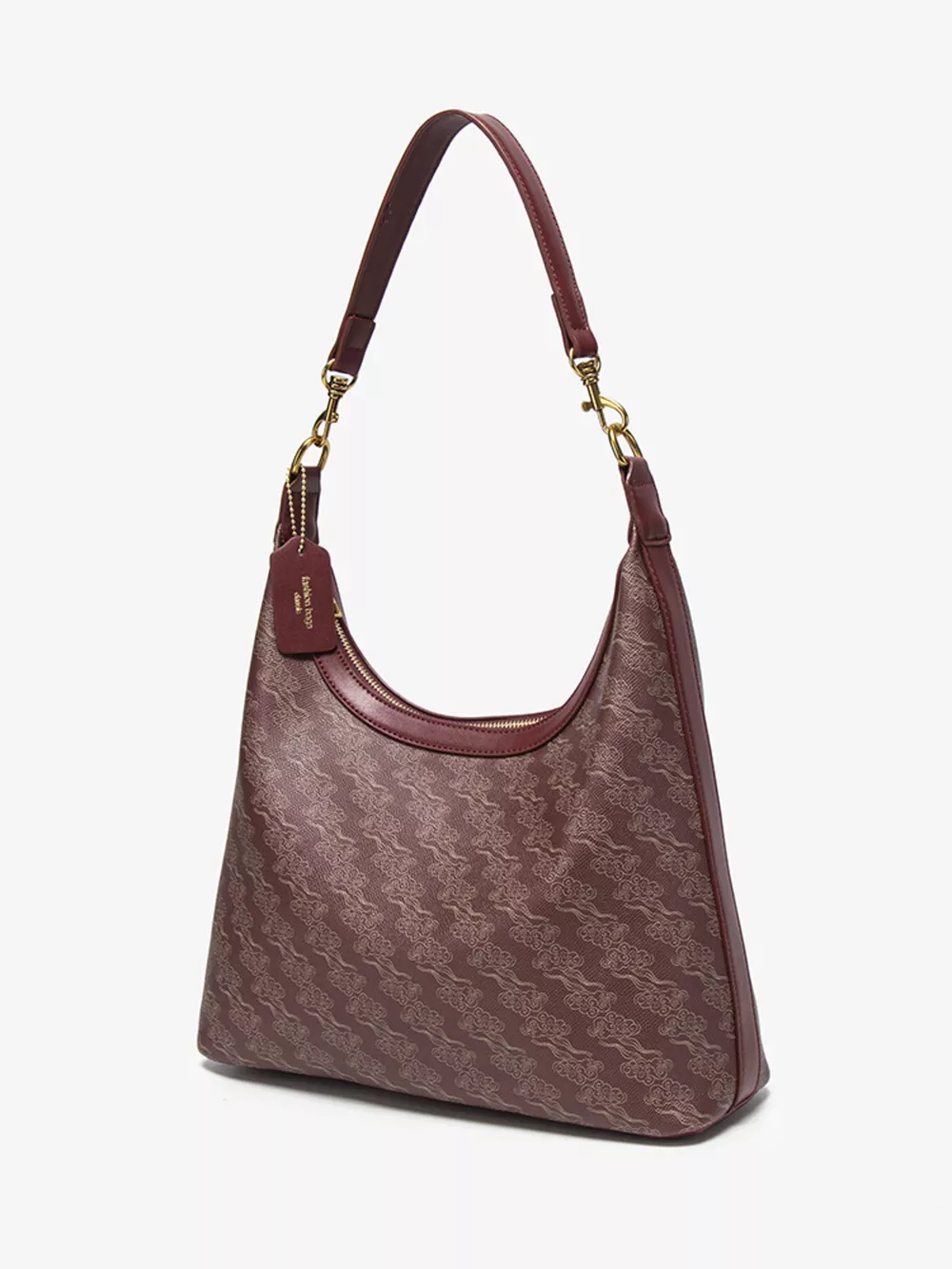 Printed PU Leather Shoulder Bag, image 2