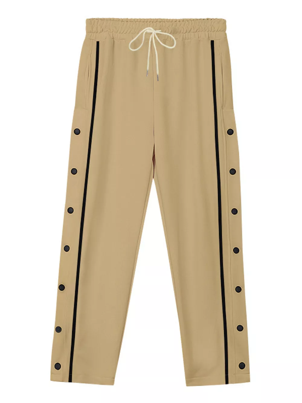 Men's Full Size Side Snap Button Pants Plus Size, image 16