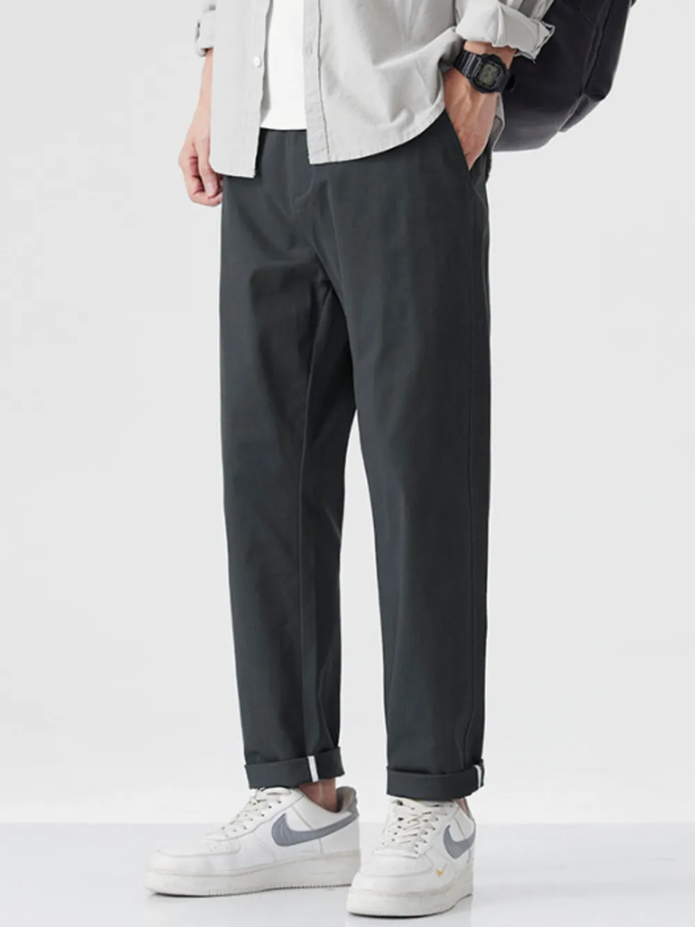 Men's Straight Leg Casual Pants, image 8