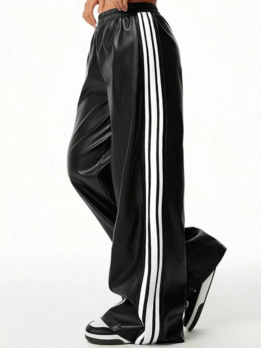 Striped Wide Leg Pants, image 3