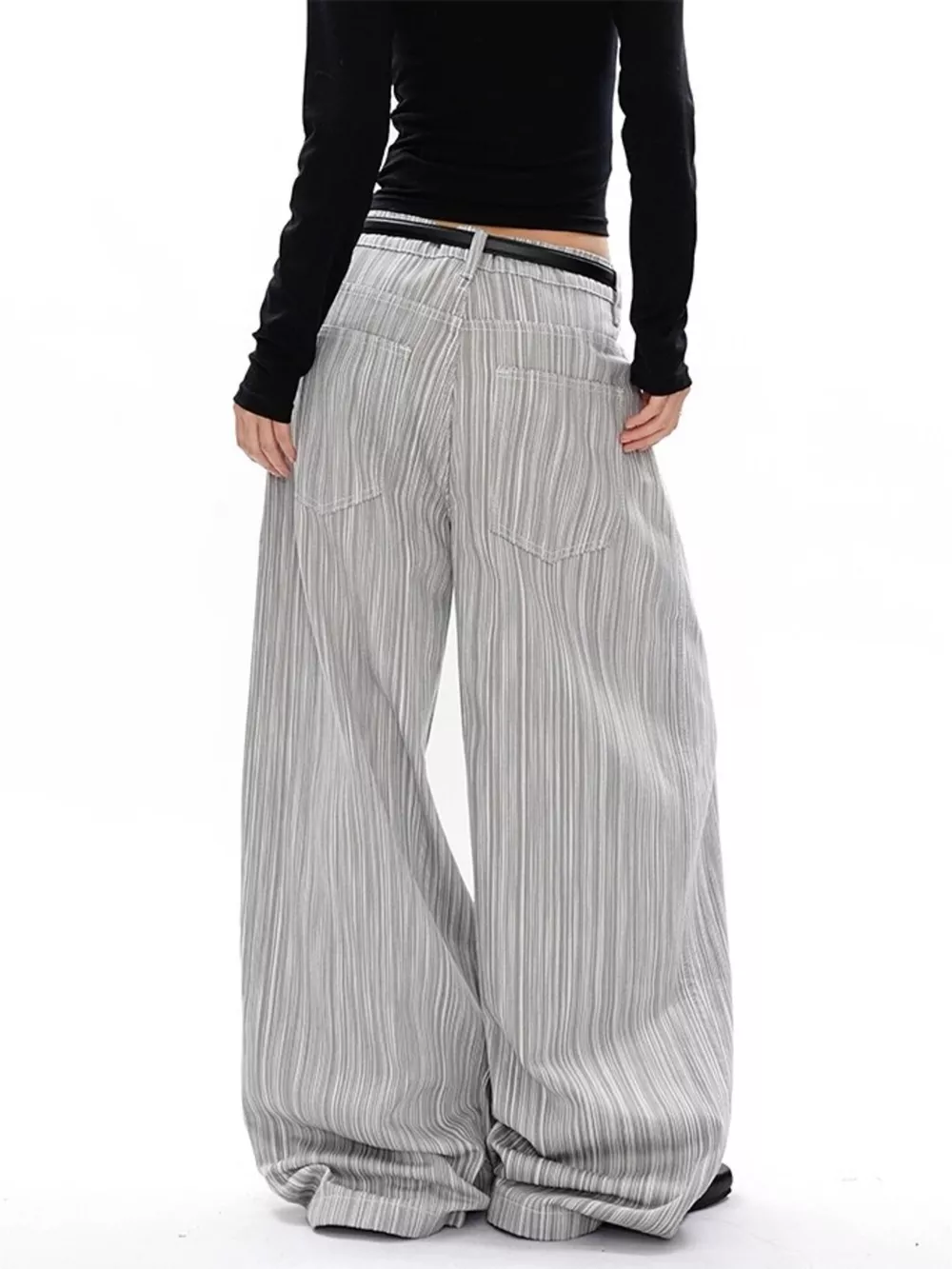 Men's Plus Size Wide Leg Pants, image 5