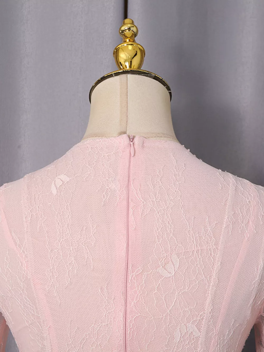 Lace Flare Sleeve Mini Dress, image 13