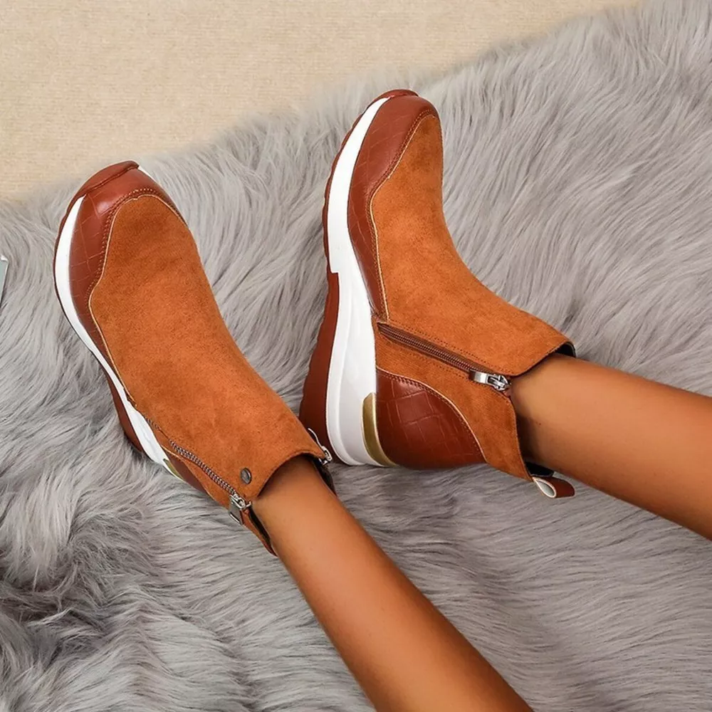 Side Zipper Ankle Boots, image 9