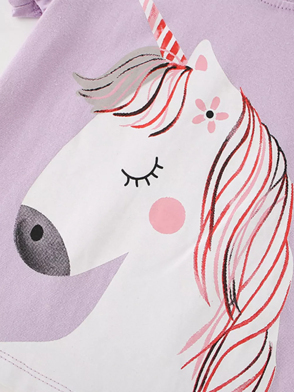 Children's Unicorn Graphic Short Sleeve T-Shirt, image 4