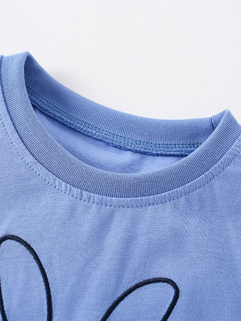 Children's Bunny & Daisy Graphic Ruffle Sleeve T-Shirt, image 3