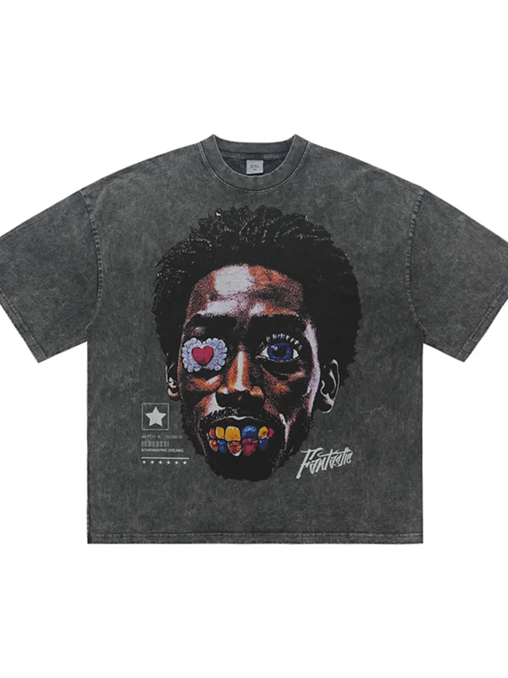 Men's Graphic Round Neck Short Sleeve T-Shirt, image 5