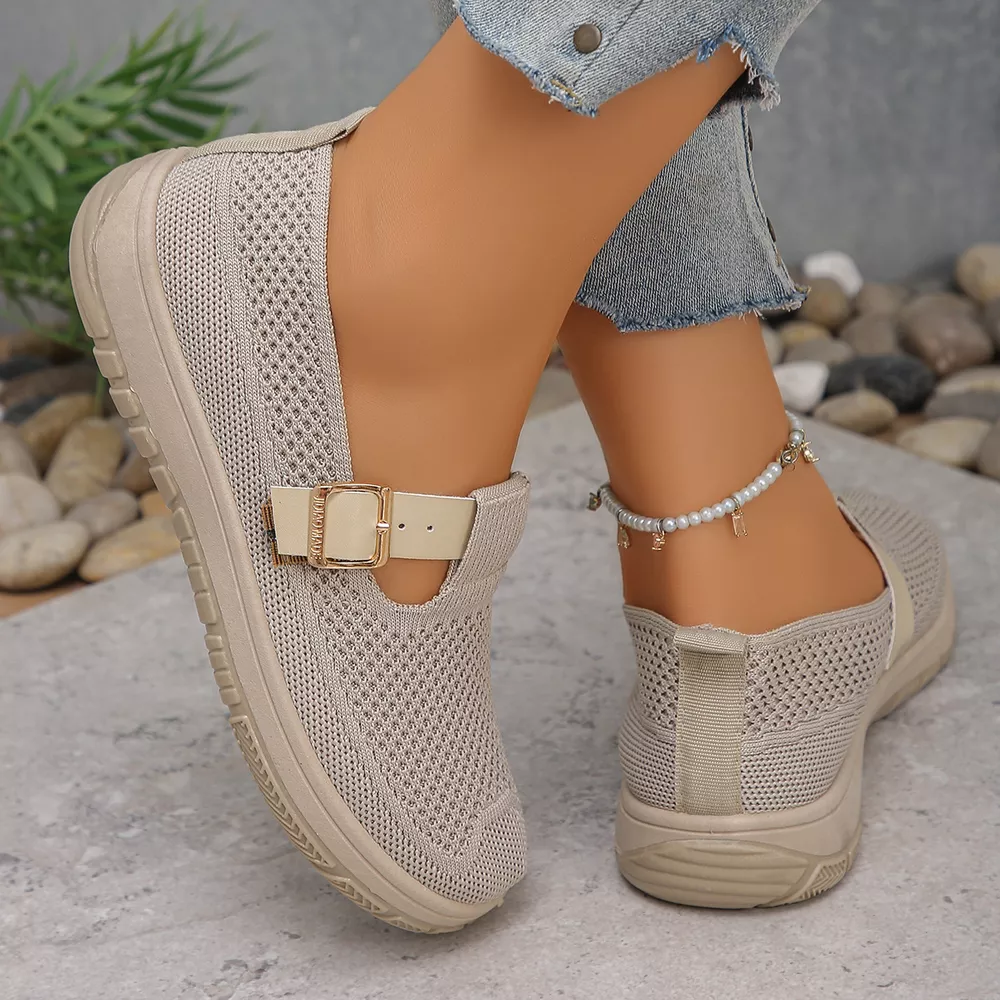 Round Toe Platform Slip-Ons, image 12