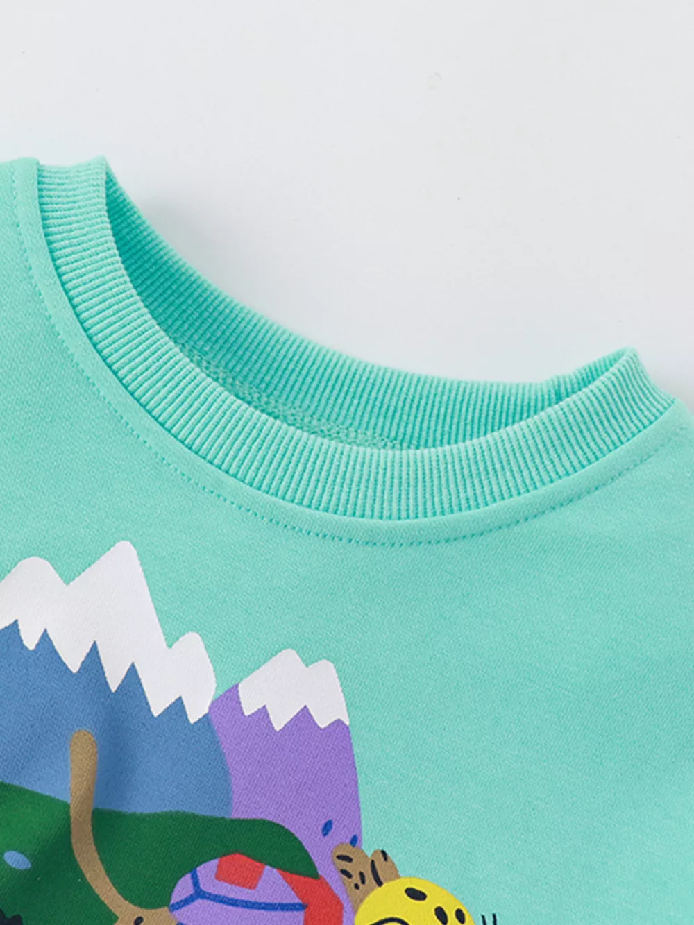Children's Pedal Power Graphic Crew Neck Sweatshirt, image 4
