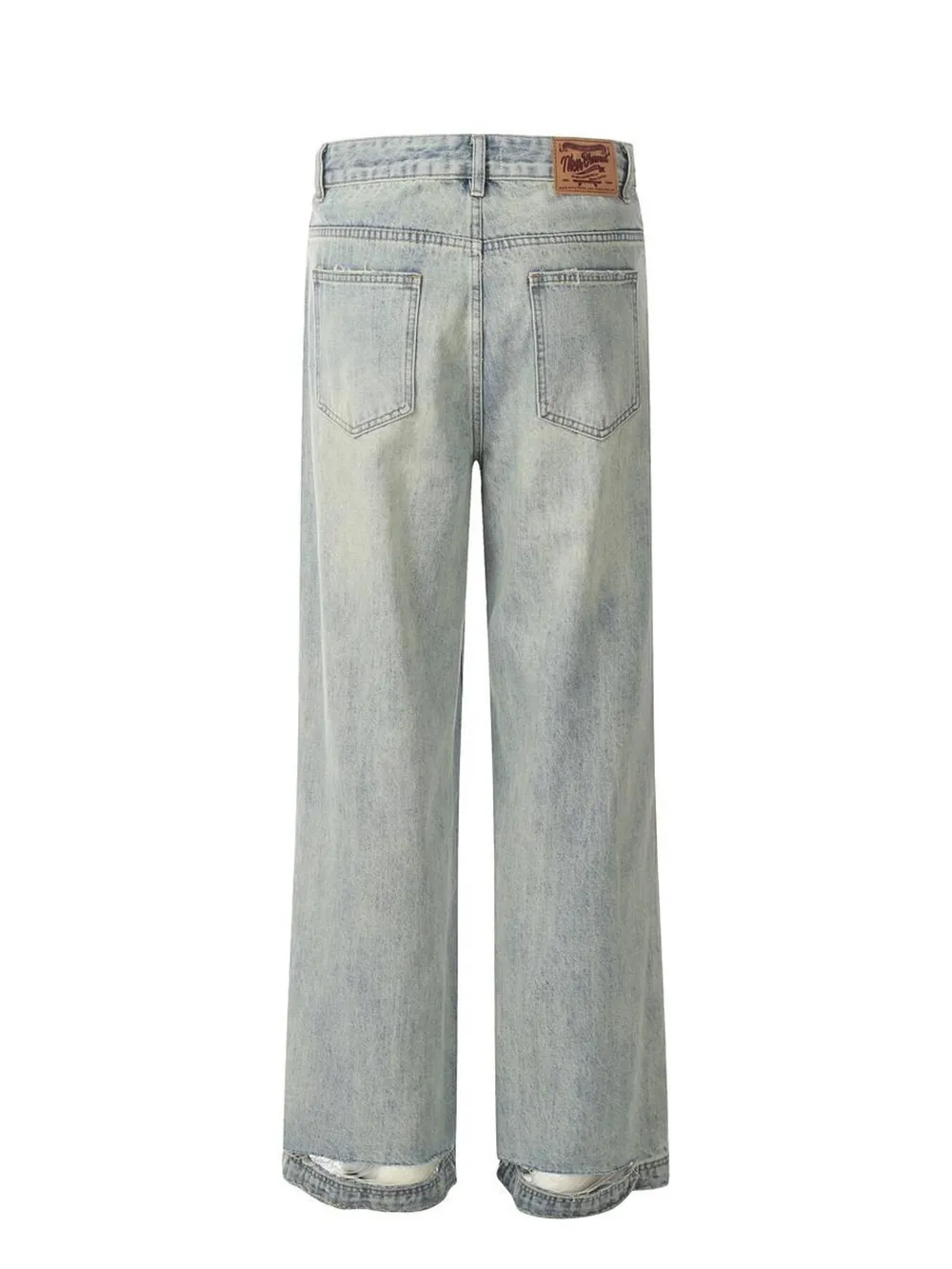 Men's Wide Leg Jeans, image 3