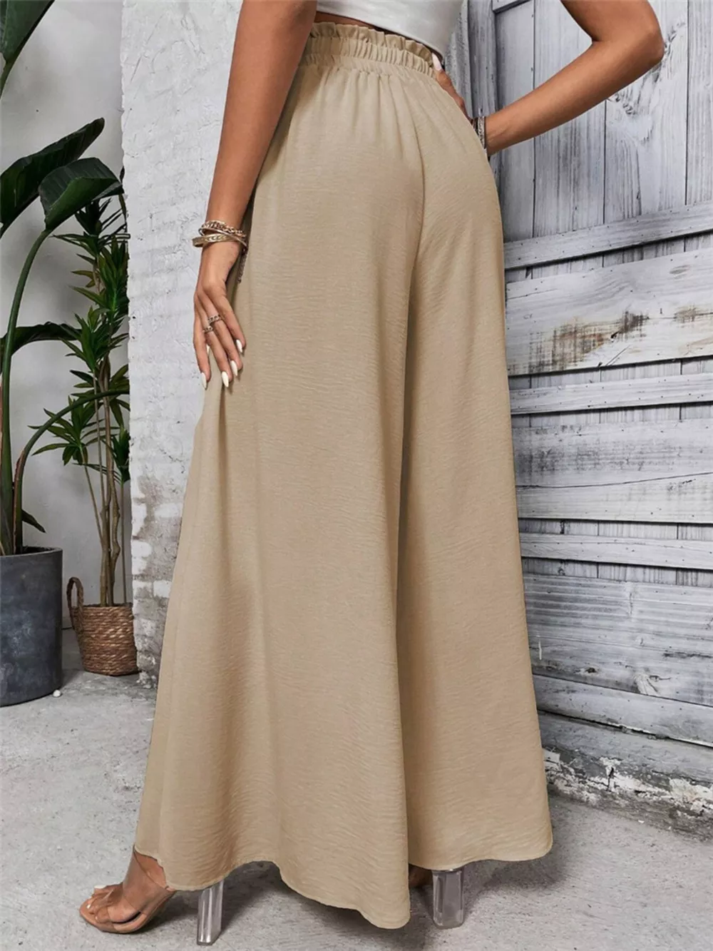 Frill Wide Leg Pants, image 12