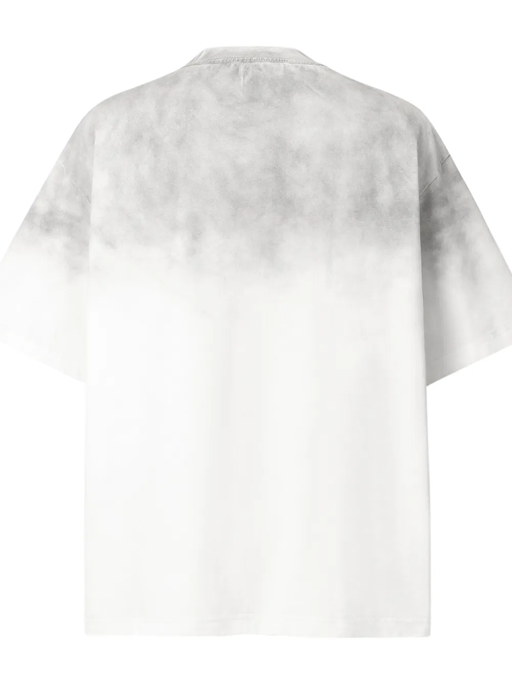 Men's Gradient Letter Round Neck T-Shirt, image 3