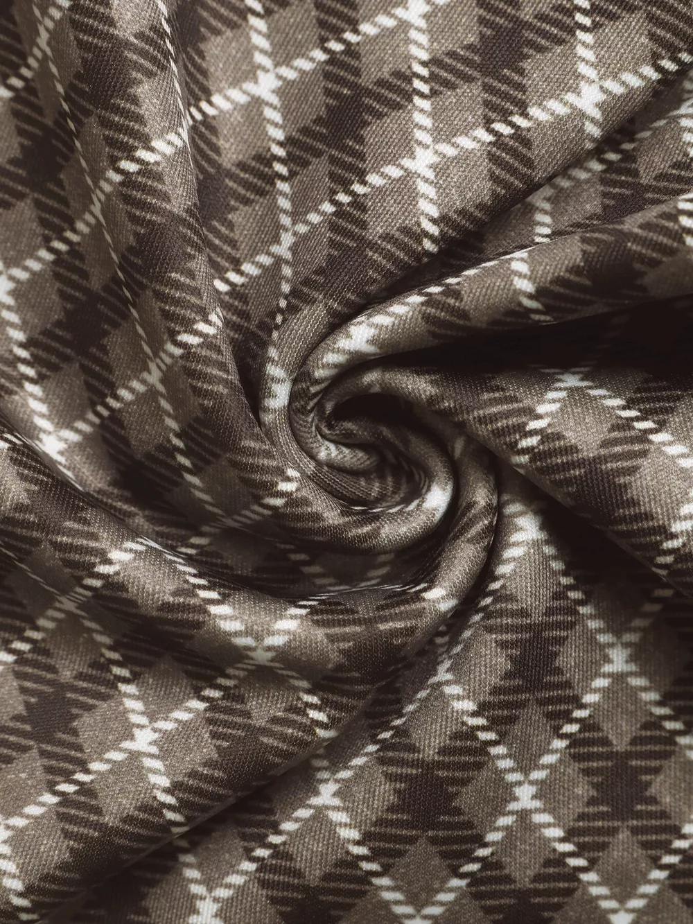 Plaid High-Waisted Wide Leg Pants, image 7