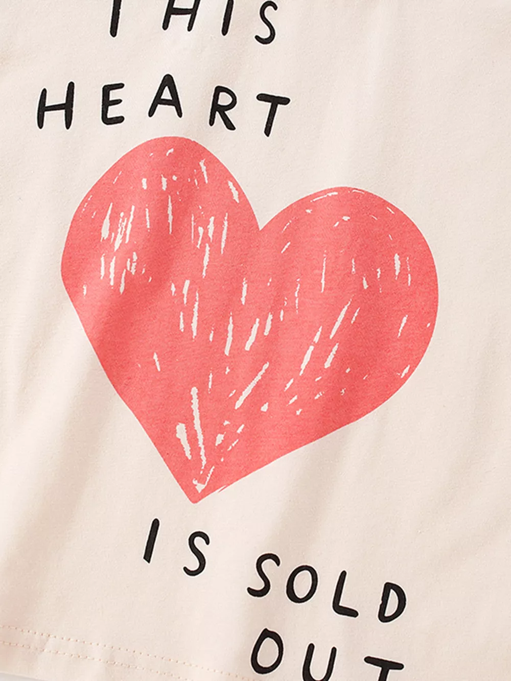 Children's Heart Long Sleeve Casual T-Shirt, image 5