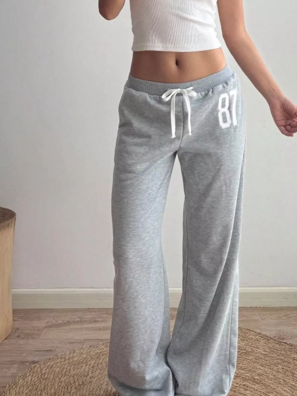 Drawstring Wide Leg Pants, image 4