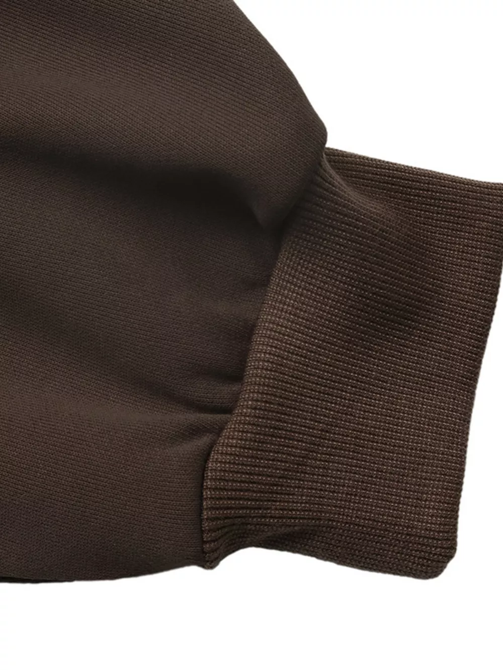 Polo Collar Dropped Shoulder Sweatshirt, image 8