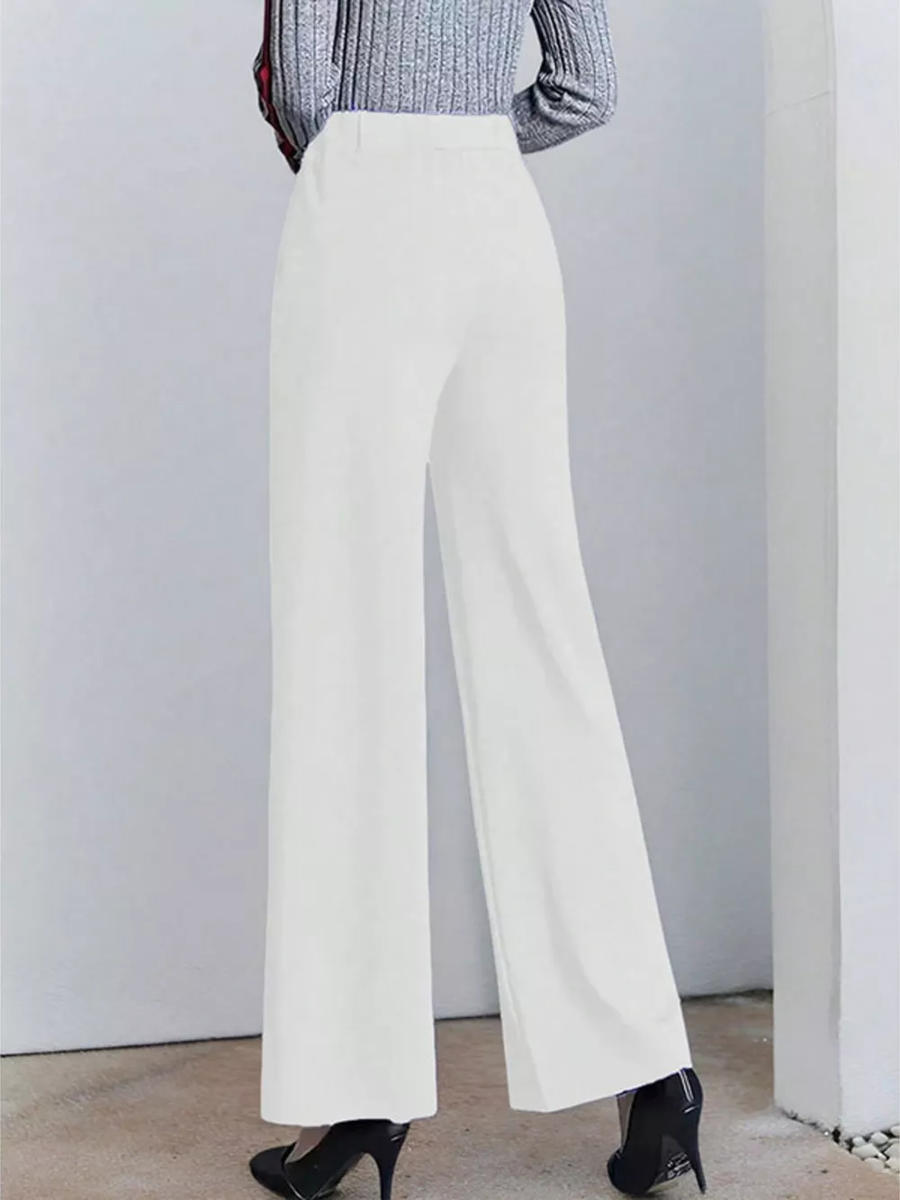 High-Waisted Wide Leg Pants, image 8