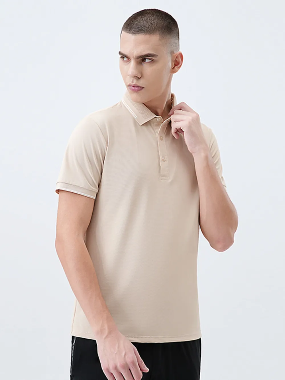 Men's Plus Size Classic Short Sleeve Polo Shirt, image 2