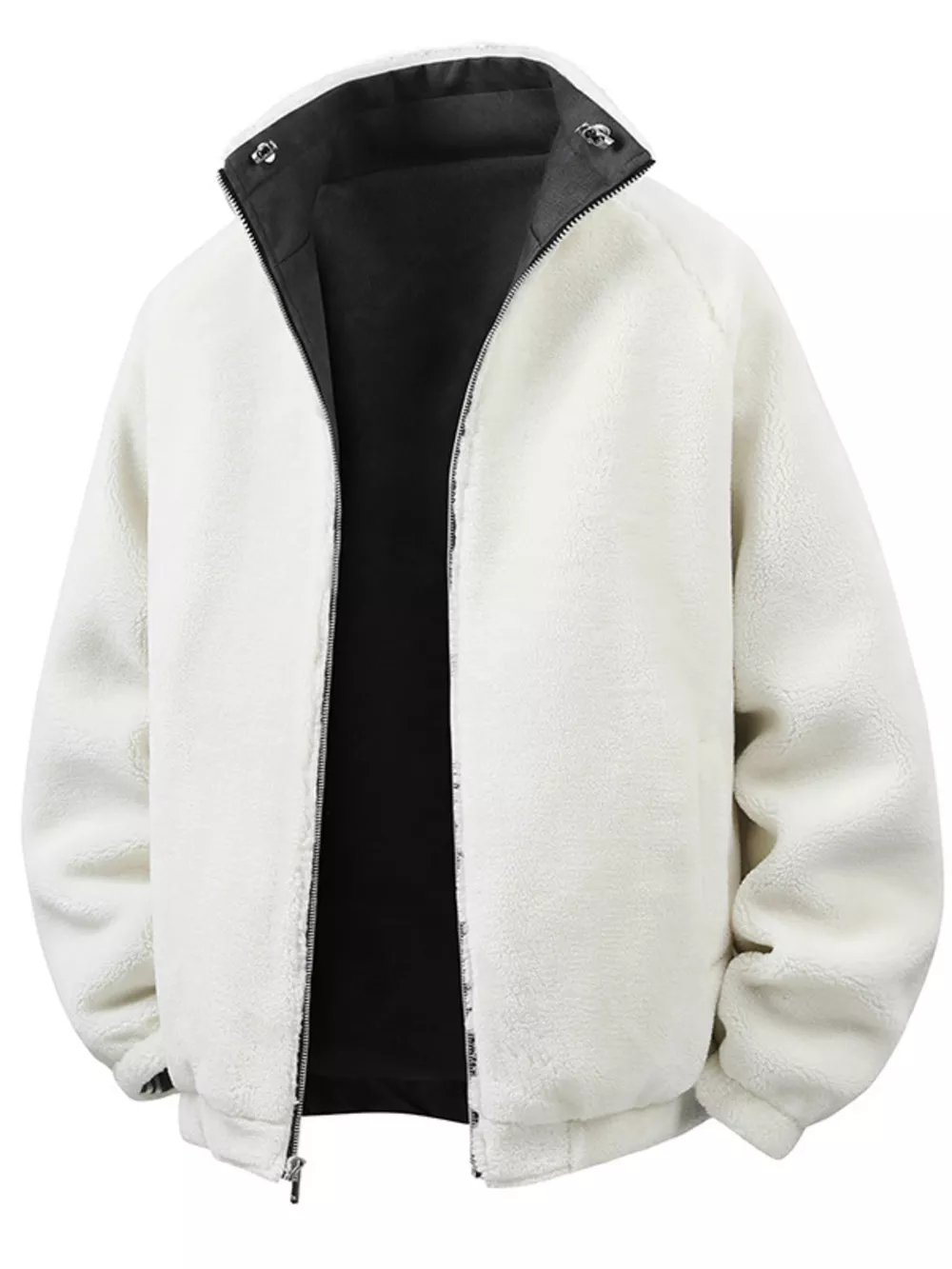Men's Fleece Lined Zip Up Jacket, image 2