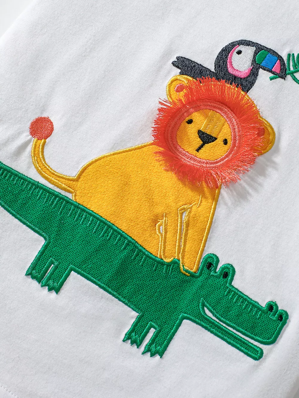 Children's Animal Round Neck T-Shirt, image 4