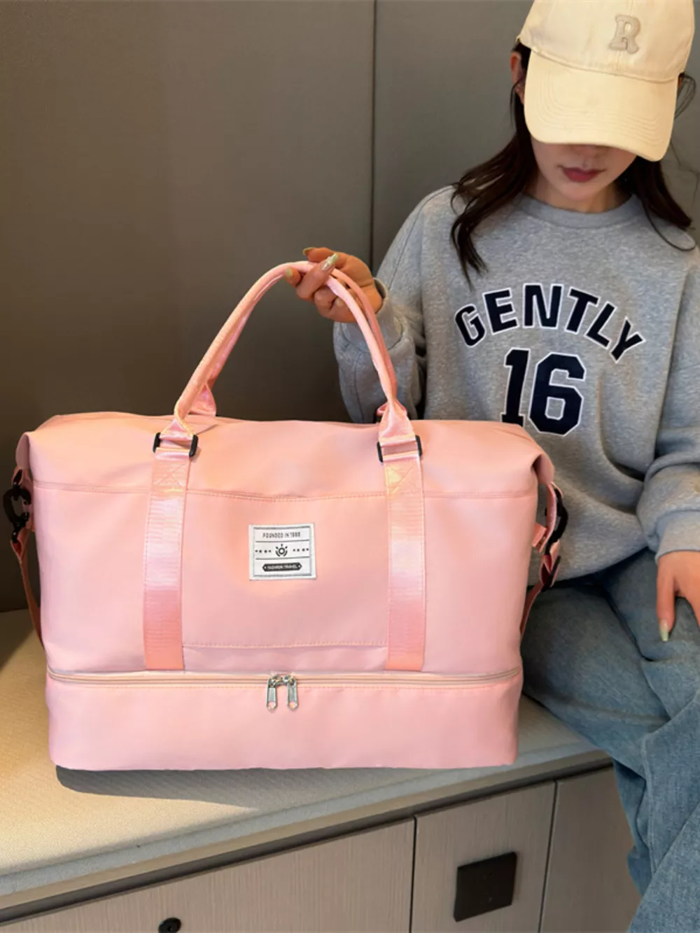 Lightweight Oxford Cloth Travel Bag, image 7