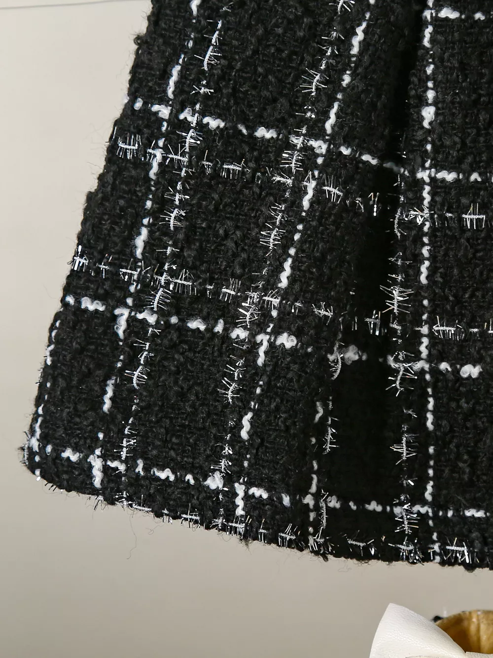 Children's Plaid Heart Top and Skirt Set, image 6