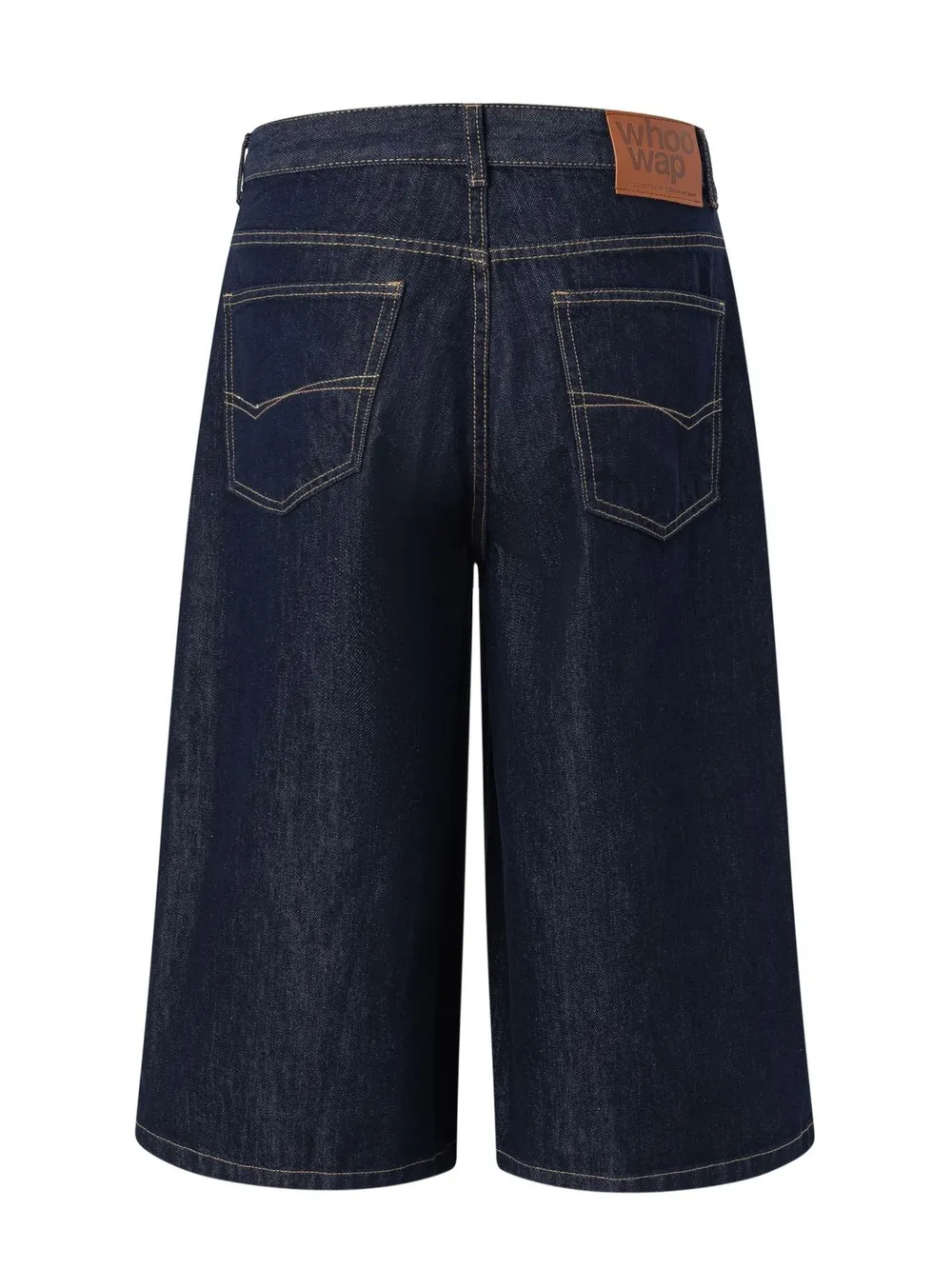 Men's Wide-Leg Denim Shorts, image 5