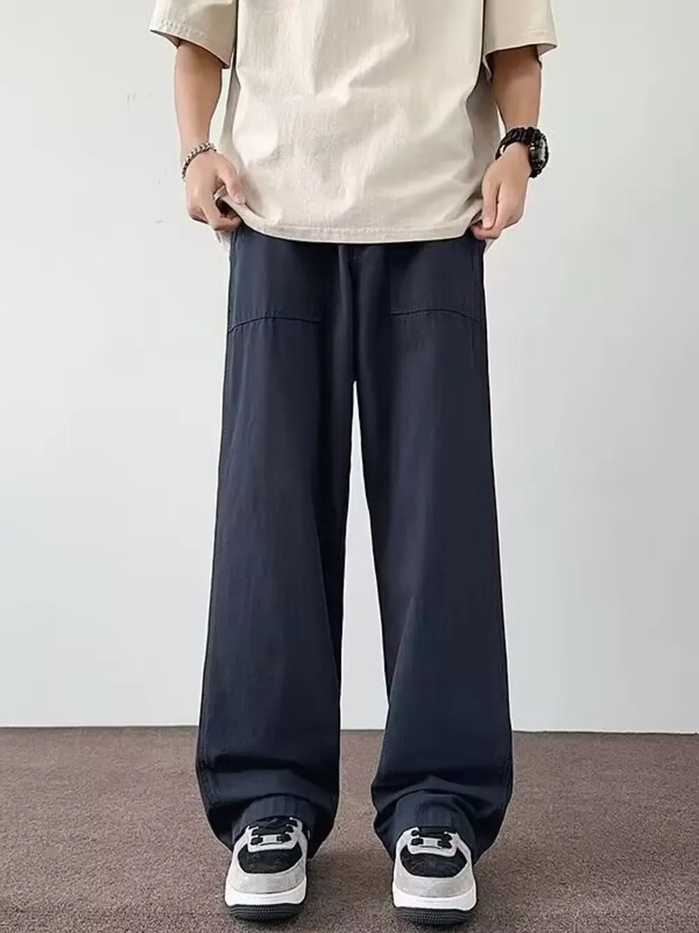 Men's Loose Fit Cargo Pants, image 8