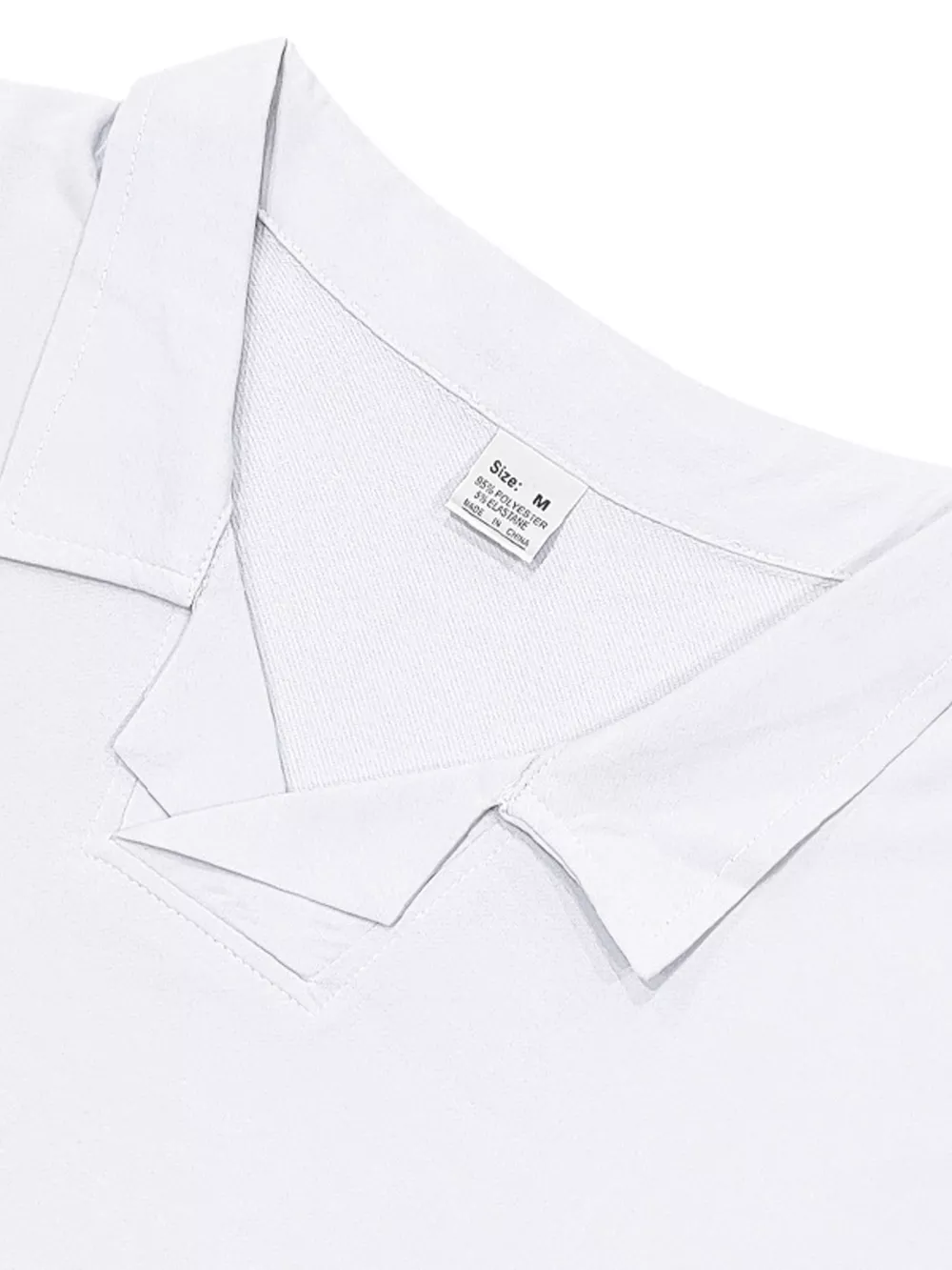 Men's Full Size Casual Short Sleeve Polo Plus Size, image 24