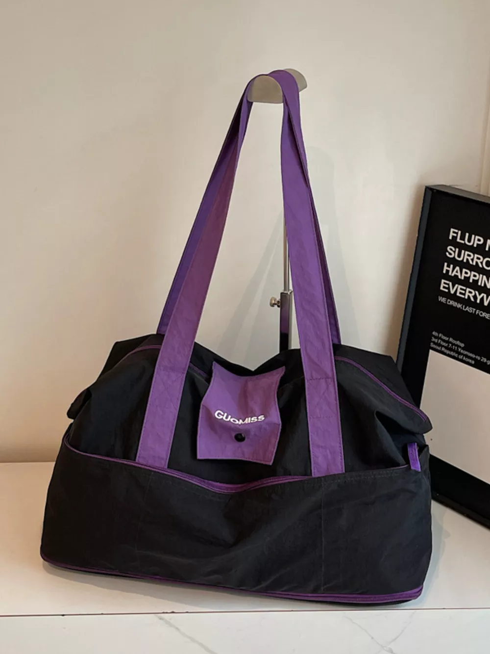 Two-Tone Lightweight Travel Bag