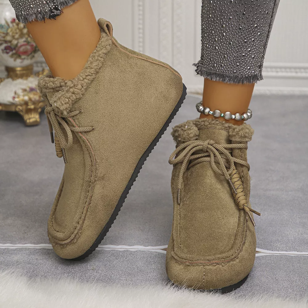Plush Lined Ankle Boots, image 5