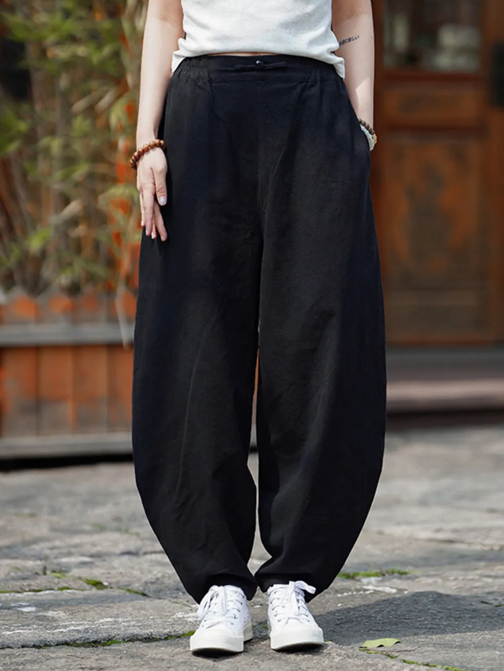 Men's Plus Size Wide Leg Pants, image 2