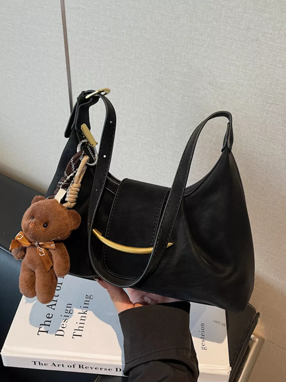 Adjustable Strap Crossbody Bag, image 3