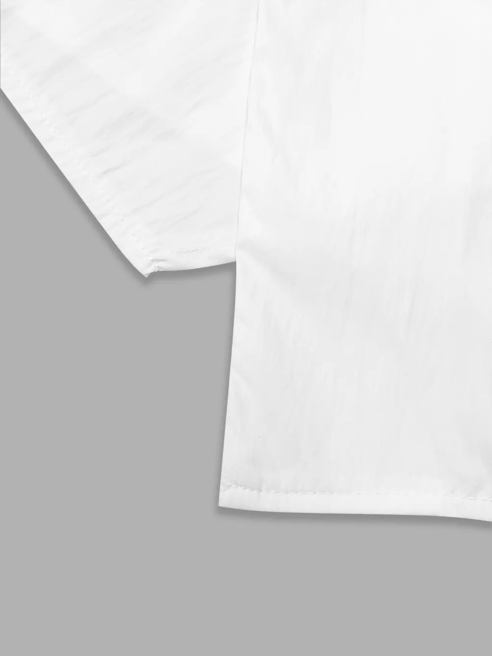 Asymmetric Collared Neck Long Sleeve Shirt, image 5